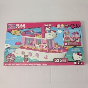 Mega Bloks Hello Kitty Cruise Ship (New Open Box)